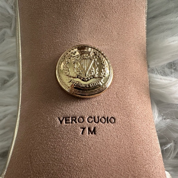 Veronica Beard Women's Misa Knot-Front Heel Sandals Shoes Sz 7‎ - Picture 10 of 10